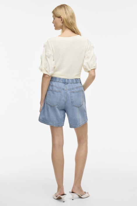 Vila vikiki hw denim shorts lbd